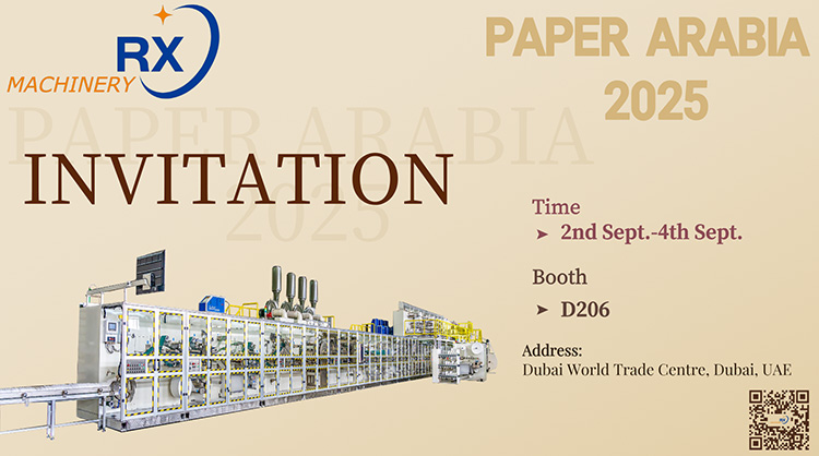 Quanzhou Ruoxin Makineleri, Paper Arabia 2025 Fuarı'nda | D206 No'lu Standda Hijyen Ürünleri Makineleri Sergileniyor